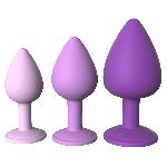 Набір анальних пробок - FFH Her Little Gems Trainer Set - мініатюра 3