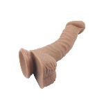Фалоімітатор - Naked Legend Politician 7.7" Brown - мініатюра 5