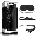 Набір БДСМ - Deluxe Bondage Kit (маска, кляп, флогер) - мініатюра 1