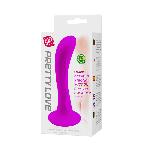 Анальна пробка - Pretty Love Anal Plug Purple - мініатюра 8