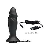 Анальна пробка - Mr.Play Powerfull Vibrating Anal Plug - мініатюра 6