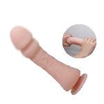 Вібратор - The Big Penis Strong Stimulation Vibrator, 23,5 см - мініатюра 10