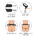 Страпон - Ingen Easy Strap-On Set 8.5" Flesh - мініатюра 7