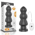Анальна пробка - King-Sized Vibrating Anal Rigger 7.8" - мініатюра 1