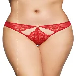 Жіночі стрінги - G-String 2497, red M/L - мініатюра 1