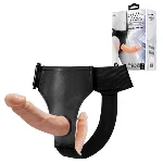 Страпон - Ultra Double Dildos Strap On 5.3" - мініатюра 1