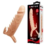 Насадка на член - Pretty Love Emmitt Penis Sleeve Flesh - мініатюра 1