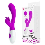 Вібратор - Pretty Love Moth Clitoris Vibrator Purple - мініатюра 1