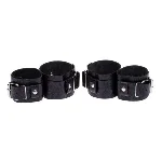 Фіксатор для зап'ястків та щиколоток Fixation Me Ankle Black - мініатюра 1