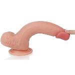 Фалоімітатор - Dual-Layered Silicone Cock 8" Flesh #2 - мініатюра 3