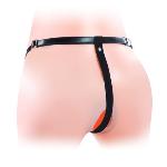 Страпон для подвійного проникнення - Vibrating Unisex Hollow Double Penetration 6" - мініатюра 4