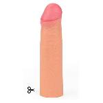 Насадка на член - Revolutionary Silicone Nature Extender Add 2" Flesh - мініатюра 4