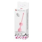 Вагінальні кульки - Pretty Love Kegel Tighten Up I Light Pink - мініатюра 2