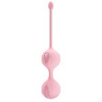 Вагінальні кульки - Pretty Love Kegel Tighten Up I Light Pink - мініатюра 5