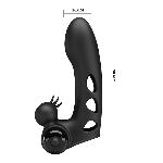 Насадка на палець - Pretty Love Orlando Honey Finger Vibrator Black - мініатюра 2