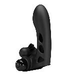 Насадка на палець - Pretty Love Orlando Honey Finger Vibrator Black - мініатюра 8