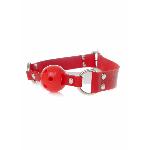 Кляп - Ball Gag Red - Fetish Boss Series - мініатюра 4