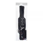 Кайдани на щиколотки Leather Leg Cuffs Black - мініатюра 2