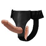 Страпон - Ultra Double Dildos Strap On 5.3" - мініатюра 4