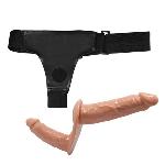 Страпон - Ultra Double Dildos Strap On 5.3" - мініатюра 5