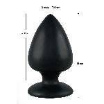 Анальна пробка - Black Velvets Butt Plug Extra - мініатюра 4
