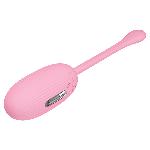 Віброяйце - Pretty Love Doreen Electric Shock Egg Light Pink (App) - мініатюра 2