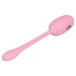 Віброяйце - Pretty Love Doreen Electric Shock Egg Light Pink (App) - мініатюра 3