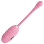 Віброяйце - Pretty Love Doreen Electric Shock Egg Light Pink (App) - мініатюра 4