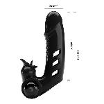 Насадка на палець - Pretty Love Corbin Finger Vibrator Black - мініатюра 7
