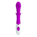 Вібратор - Pretty Love Moth Clitoris Vibrator Purple - мініатюра 2