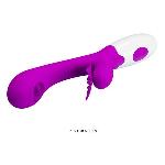 Вібратор - Pretty Love Moth Clitoris Vibrator Purple - мініатюра 4