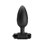 Анальна пробка - Pretty Love Vibra Butt Plug II Black - мініатюра 6