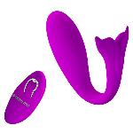 Вібратор - Pretty Love Jordyn Stimulator Purple - мініатюра 4
