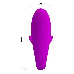 Вібратор - Pretty Love Jordyn Stimulator Purple - мініатюра 5