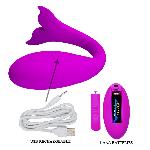 Вібратор - Pretty Love Jordyn Stimulator Purple - мініатюра 7