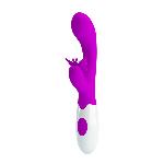 Вібратор - Pretty Love Butterfly Kiss Vibrator Purple - мініатюра 2