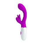 Вібратор - Pretty Love Butterfly Kiss Vibrator Purple - мініатюра 4
