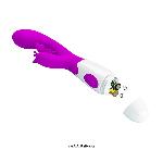 Вібратор - Pretty Love Butterfly Kiss Vibrator Purple - мініатюра 7