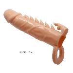 Насадка на член - Pretty Love Emmitt Penis Sleeve Flesh - мініатюра 2