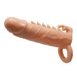 Насадка на член - Pretty Love Emmitt Penis Sleeve Flesh - мініатюра 8