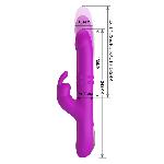Вібратор - Pretty Love Reese Vibrator Purple - мініатюра 6