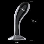 Анальна пробка - Flawless Clear Prostate Plug 6" Clear - мініатюра 5
