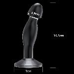 Анальна пробка - Flawless Clear Prostate Plug 6.5" Clear - мініатюра 5