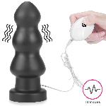 Анальна пробка - King-Sized Vibrating Anal Rigger 7.8" - мініатюра 7