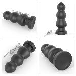 Анальна пробка - King-Sized Vibrating Anal Rigger 7.8" - мініатюра 8