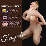Надувна секс лялька - Cowgirl Style Love Doll - мініатюра 10