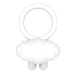 Ерекційне кільце - Power Clit Cockring Rabbit White - мініатюра 2