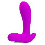 Масажер простати - Pretty Love Backie Prostate Stimulator Purple - мініатюра 5