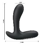 Масажер простати - Pretty Love Beckie Prostate Stimulator Black - мініатюра 4