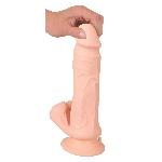 Вібратор - Nature Skin Bendable RC Vibrator with Balls - мініатюра 3